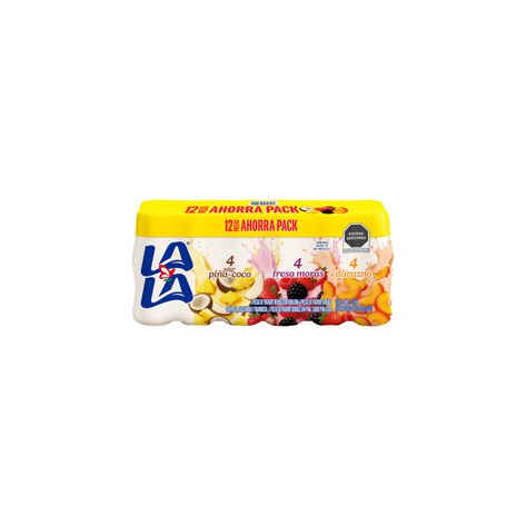 Yogurt Bebible Surtido Lala 12/220 gr